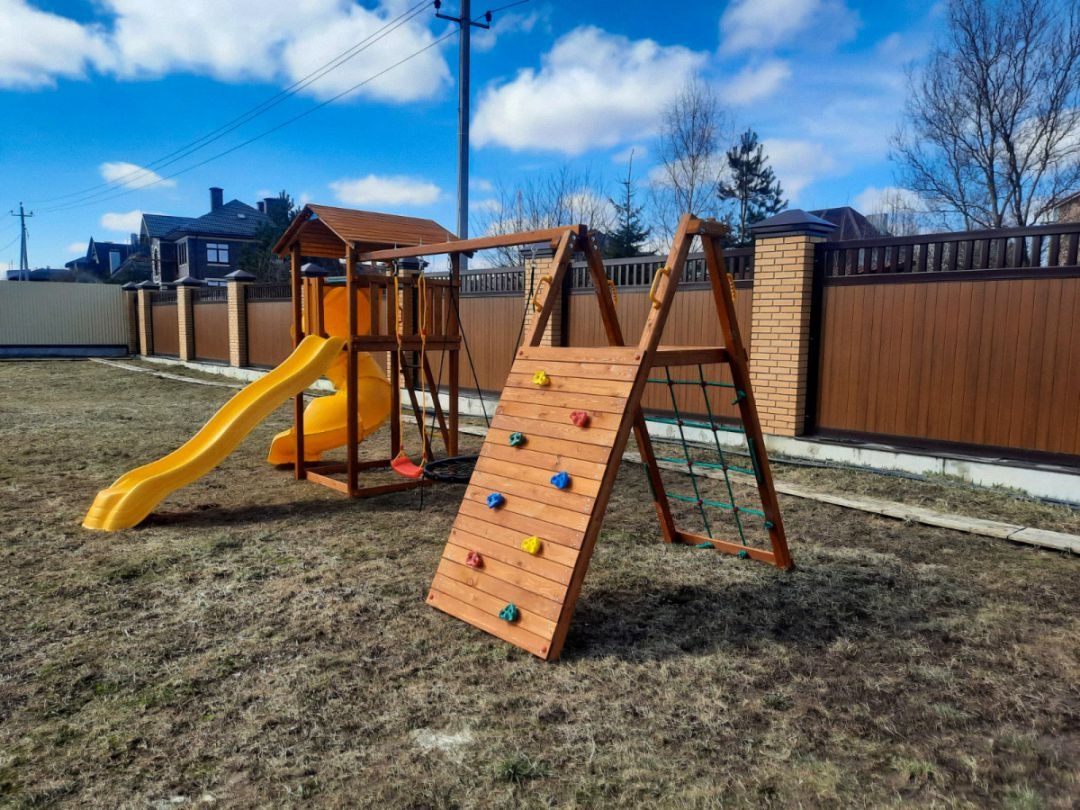 Детская деревянная площадка Jungle Cottage JC11